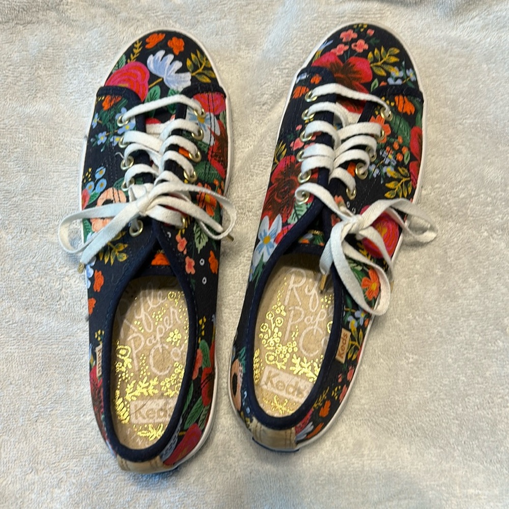 Brands new Keds x Rifle Paper sneakers